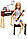 Набір лялька Барбі з гітарою і піаніно Barbie Girls Music Blonde Activity Playset, фото 4