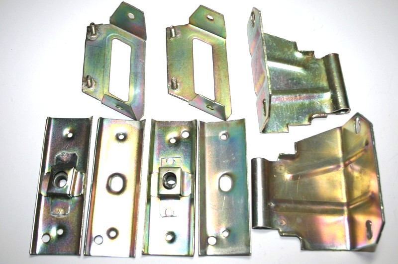 Кронштейн бампера 2108, 2109, 21099 задній комплект 8шт. (2108-2804018/19), фото 1