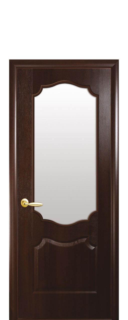 Міжкімнатні двері "Вензель" зі склом сатин