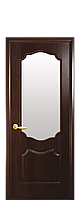 Межкомнатные двери "Вензель" со стеклом сатин