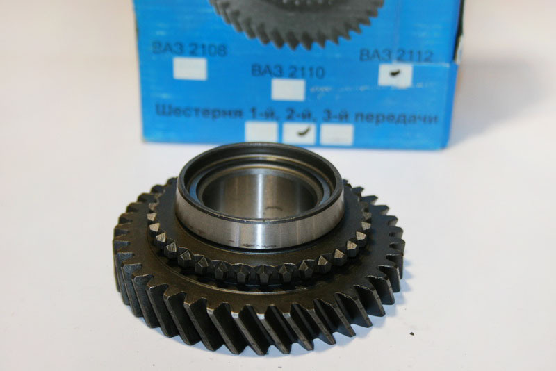 Шестерня 2-ї передачі 2170-2172, 2180 нового зразка 39 зубів 34мм вал 2112 (ПРІОРА, ВЕСТА), фото 1