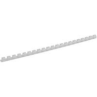 Пружина пластик Axent d10 мм біла 100 шт