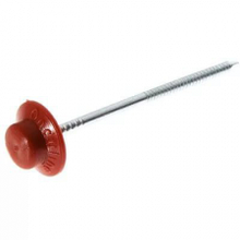 Цвях для ондуліну червоний