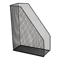 Лоток вертикальный 100x250x320 мм металлический Axent, черный