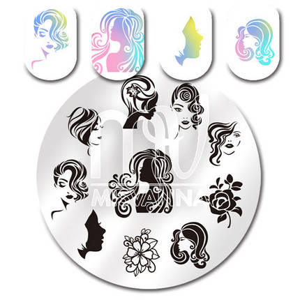 Пластина (диск) для стемпинга, BP-148, фото 1