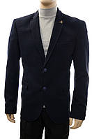 Чоловічий піджак "Palmiro Rossi". Туреччина. Синій. Приталений