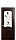 Міжкімнатні двері "Антре" зі склом сатин і кольоровим малюнком, фото 3