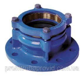 Муфта-фланец чугунная для труб с ПВХ и ПЭ тип RКРЕ 250 (280), цена 8820 ...