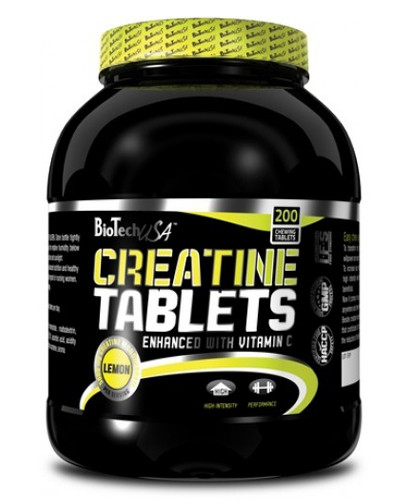 Creatine Tablet BioTech 200 tabs