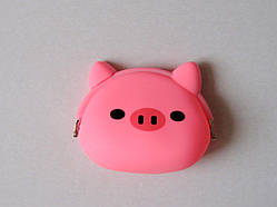 Гаманець силіконовий. Порося, 8х9,5 см