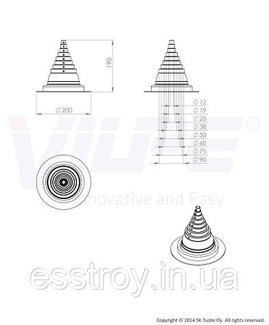 ROOFSEAL УПЛОТНИК No2 75-150 мм, фото 1