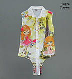 Шифонова блузка для дівчинки. 10-11 років, фото 2