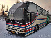 Mercedes O 404 R 15 Ayats Atlas лобове скло з двох частин (верх + низ) на території фірми