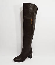 Чоботи коричневі демісезонні Kluchini 3403