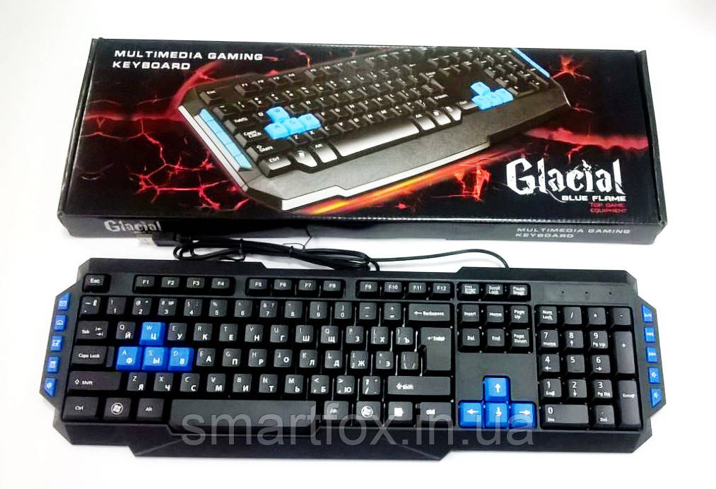 Дротова клавіатура Glacial 007