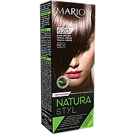 Фарба для волосся Marion Natural Styl 620 Темно-коричневий 40/40/10 мл (4118028)