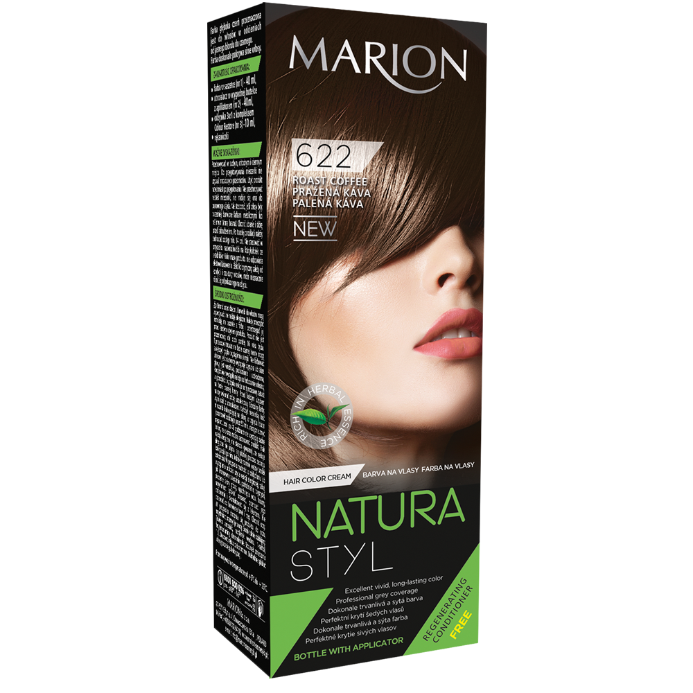 Фарба для волосся Marion Natural Styl 622 Смажена кава 40/40/10 мл (4118030)