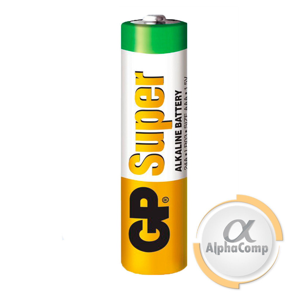 Батарейка ААА GP Super 24AEBCHMSB-2S2 1,5V