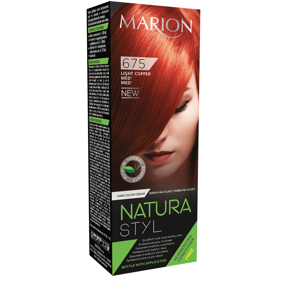 Фарба для волосся Marion Natural Styl 675 Мідь 40/40/10 мл (4118035)