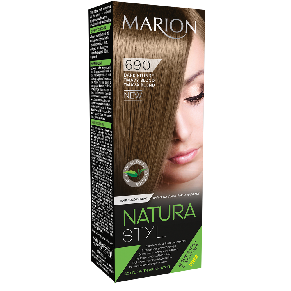Фарба для волосся Marion Natural Styl 690 Темний блонд 40/40/10 мл (4118036)