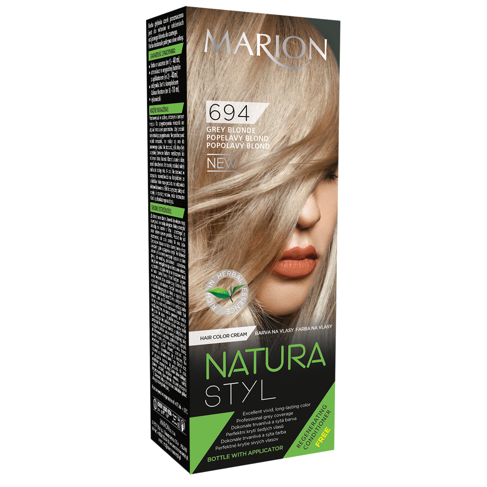 Фарба для волосся Natural Styl 694 Попелястий блонд 40/40/10 мл (4118040)
