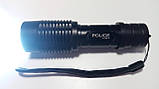 Фонарь Police / Bailong BL-1861-T6, ак.18650, zoom, фото 6