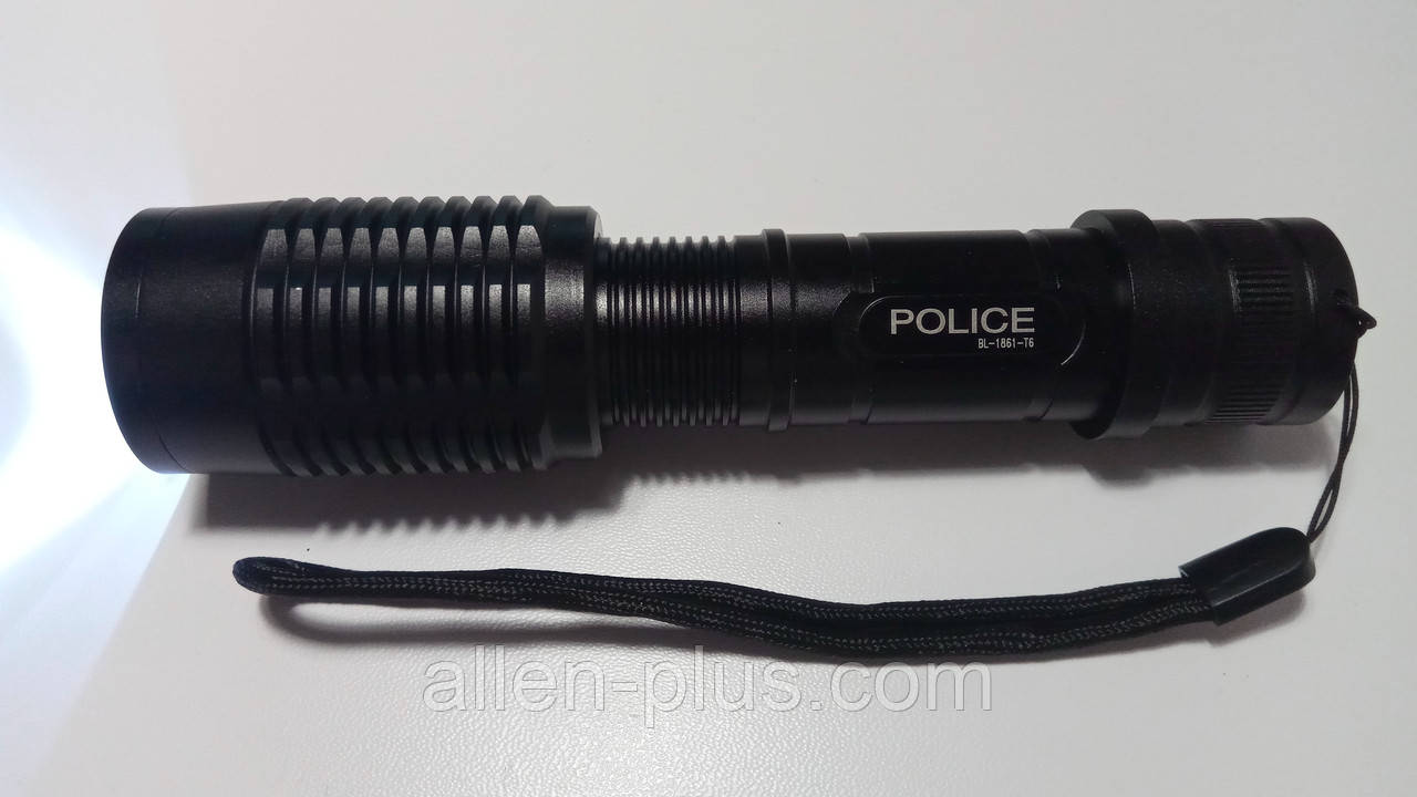 Ліхтар Police / Bailong BL-1861-T6, ак.18650, zoom