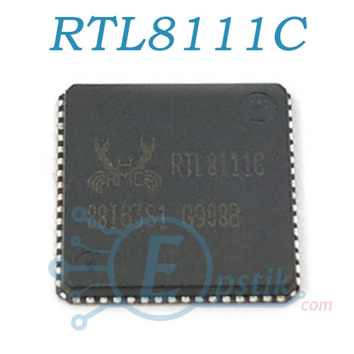 RTL8111C-GR, гігабітний мережний контролер, QFN64