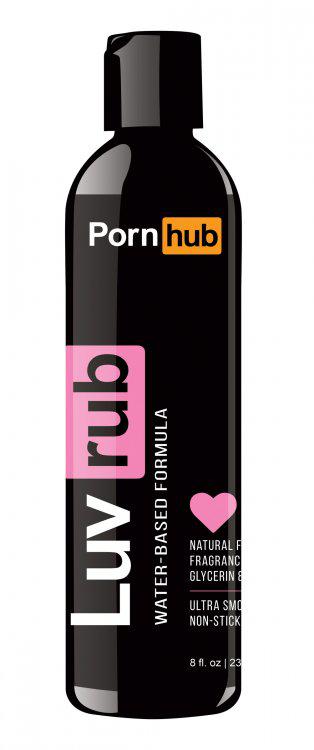Лубрикант на водній основі PornHub LuvRub, 236 мл 