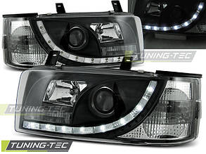 Фары VW T4 90-03.03 TRANSPORTER DAYLIGHT BLACK