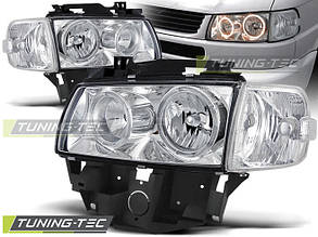 Фари VW T4 08.96-03.03 BUS ANGEL EYES CHROME