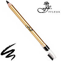 FFleur Карандаш для бровей Eyebrow Pencil 7616 (Чёрный)