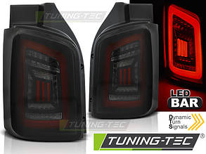 Задні ліхтарі VW T5 04.03-09 / 10-15 SMOKE BLACK RED LED TRANSPORTER