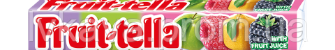 Жувальні цукерки Fruit-tella садові фрукти, 41 гр, фото 2