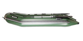 Човен BARK BT-270, Двомісна Надувна Моторна ПВХ Гумова Барк БТ-270, Рейковий статевої настил, Під мотор, фото 2
