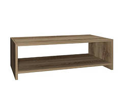 Стіл журнальний рожевий у вітальню ДСП/МДФ Polo Q дуб каньйон Blonski