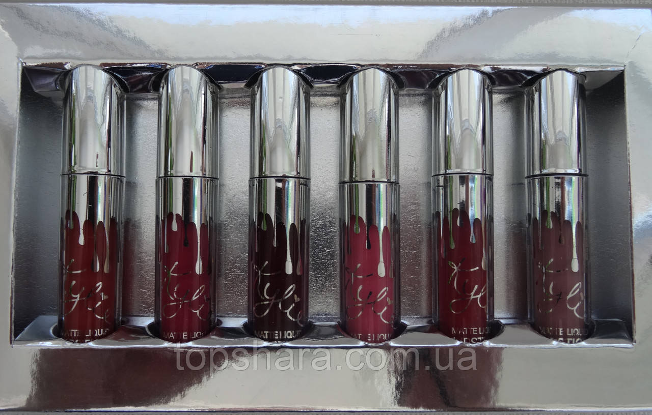 Стійка матова помада кайлі Kylie Holiday Edition, рідка для губ