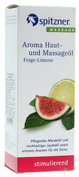 Масажна олія для ароматерапії "Інжир і Лайм" Spitzner Massage