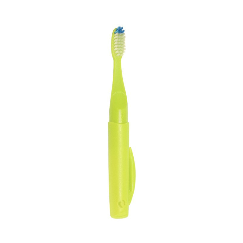 Зубна щітка Pierrot Travel Classic toothbrush, середньої жорсткості (medium), жовтого кольору, Ref.336