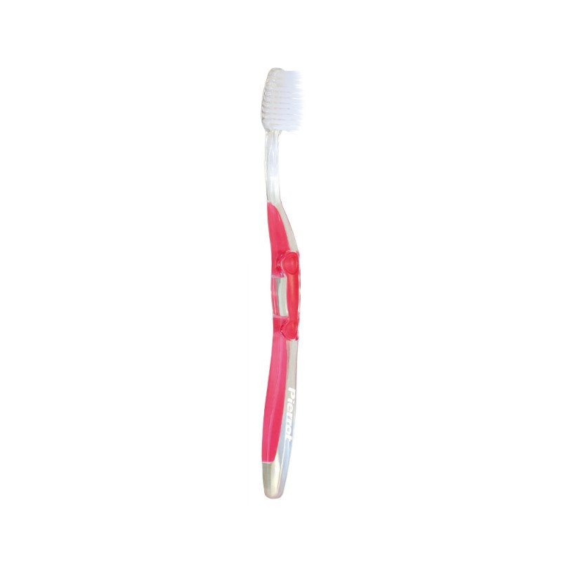 Зубна щітка "Масажор", Pierrot Cepillo dental Masajeador, ультрам'яка (ultra soft), червона. Ref.12