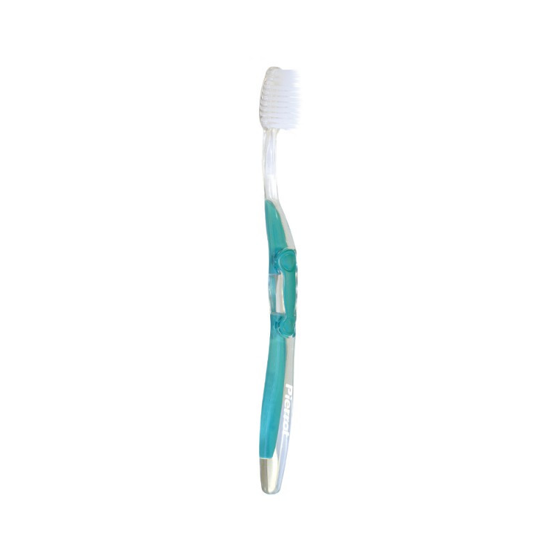 Зубна щітка "Масажор", Pierrot Cepillo dental Masajeador, ультрам'яка (ultra soft), бірюзова. Ref.12