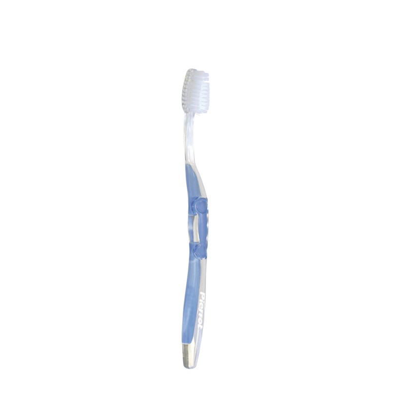 Зубна щітка ортодонтична, Pierrot Orthodontic tootbrush, середньої жорсткості (medium), синя, Ref.19
