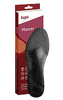 Kaps Master Black - Ортопедические бескаркасные стельки на латексном основании черные