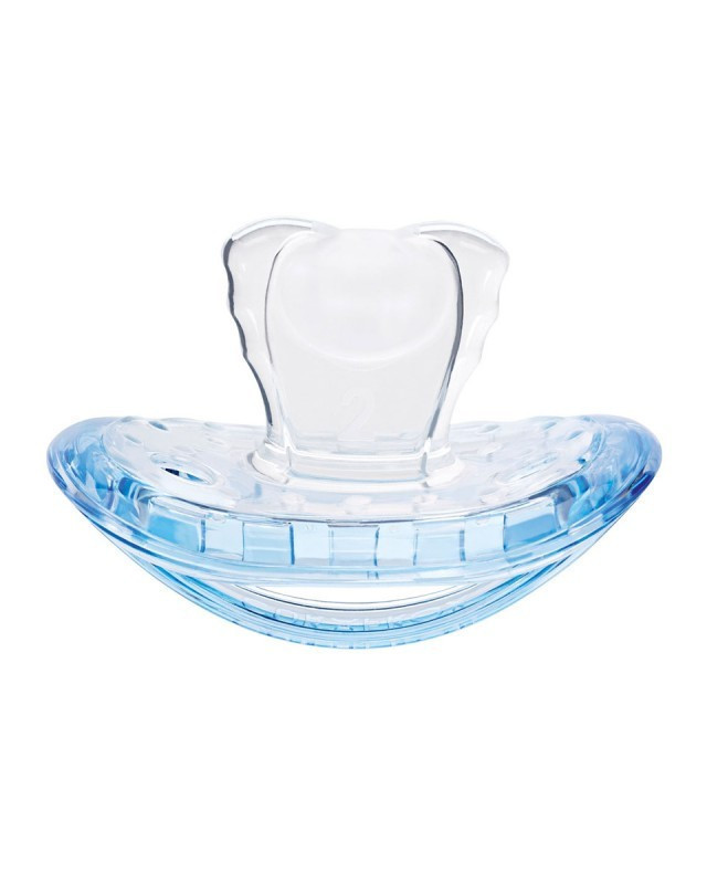 Соска Curaprox Babysoother blue/2 (18-36 місяців) Блакитного кольору 1шт