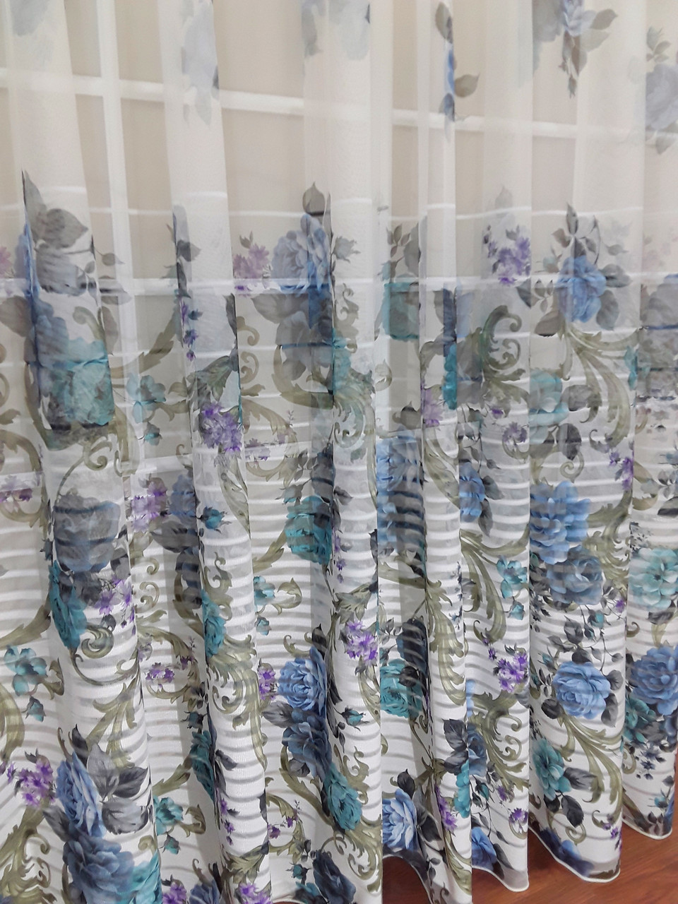 Тюль Аристо (сітка друк)