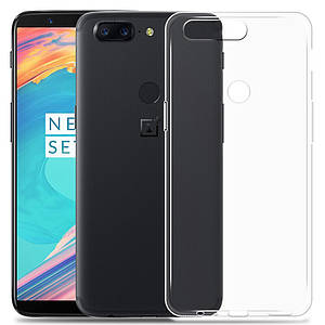 Ультратонкий 0,3 мм чохол для OnePlus 5T прозорий