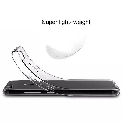 Ультратонкий 0,3 мм чохол для OnePlus 5T прозорий, фото 2