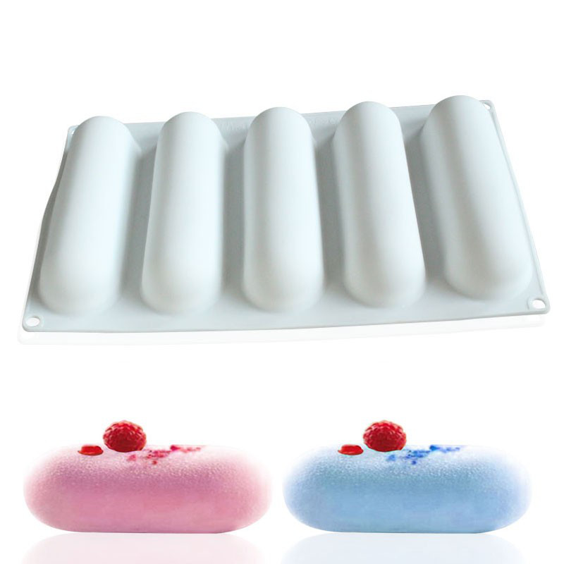 Силіконова форма для десертів, ECLAIR, силикомарт (Silikomart), форма для муссовых тортів