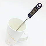 Харчовий термометр із вбудованим щупом TP-300 «Moseko» білий, фото 3