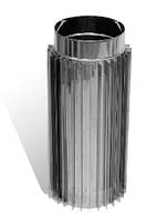 Труба-радіатор неіржавка Версія Люкс D-160 мм товщина 0,8 мм
